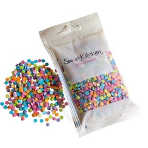 Confettikrymmel fra Sweet Kitchen
